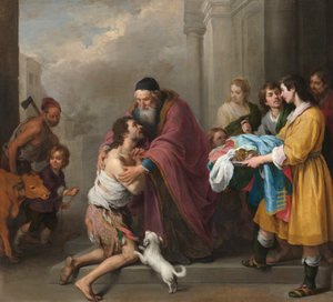 Le retour du fils prodigue - Bartolomé Esteban Murillo
