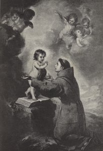 La Vision de Saint Antoine de Padoue - Bartolomé Esteban Murillo