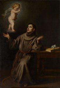 La Vision de Saint Antoine de Padoue, 1652 - Bartolomé Esteban Murillo