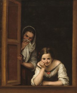 Deux femmes à une fenêtre