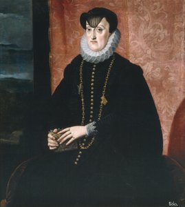 Anglais : Archiduchesse Maria de Bavière, Duchesse de Styrie - Bartolomé González y Serrano