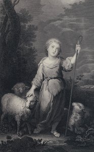 Le Bon Berger - Bartolome Esteban (after) Murillo