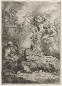 La Nativité - Bartolomeo Biscaino