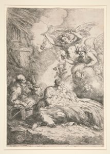 La Nativité - Bartolomeo Biscaino