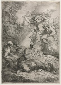 La Nativité - Bartolomeo Biscaino