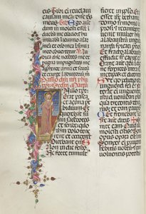 Missale: Fol. 124v: Christ portant la croix, 1469 - Bartolomeo Caporali