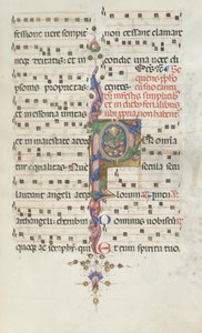Missale: Fol. 183: Décoration de feuillage, 1469