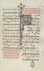 Missale : Fol. 184 : Feuillage, 1469