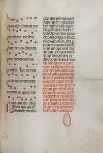 Missale: Fol. 190: Musique pour diverses prières, 1469 - Bartolomeo Caporali