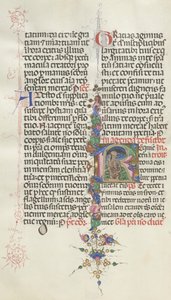Missale : Fol. 387v : La Mort représentée comme un squelette avec une faucille, 1469 - Bartolomeo Caporali