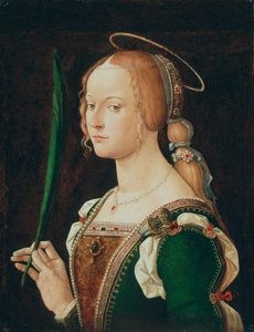 Sainte Justine de Padoue, années 1490