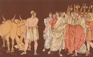 Cincinnatus appelé à être dictateur - Bartolomeo Pinelli