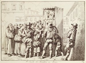 Théâtre de marionnettes à Rome