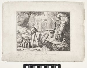 Page de titre avec Bartolomeo Pinelli et Rome - Bartolomeo Pinelli