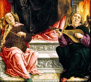 (détail) du triptyque de Saint-Marc
