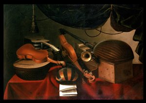 Nature morte musicale - Bartolommeo Bettera