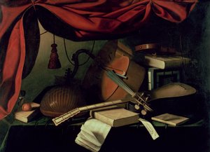 Nature morte musicale - Bartolommeo Bettera