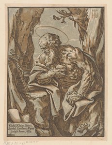Saint Jérôme dans le désert - Bartolommeo Coriolano