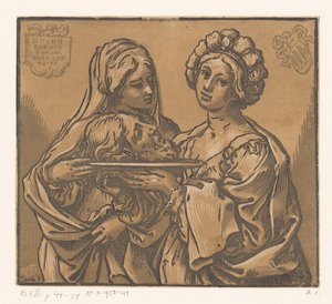 Hérodiade et Salomé avec la tête de Jean-Baptiste