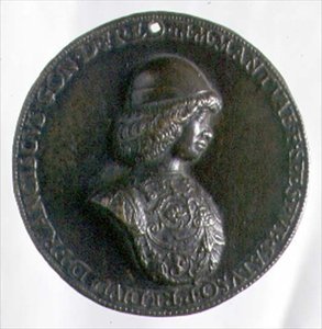 Médaille portrait représentant Francesco Gonzaga II (1466-1519)