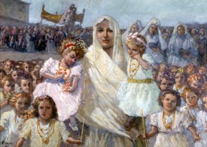 Procession des vierges de Rapino