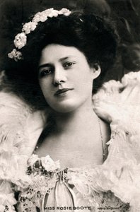 Rosie Boote 1878-1958, actrice anglaise, 1905