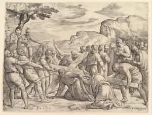 Christ portant la croix, vers 1552
