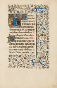 Saint Barnabé lisant un livre - Bedford Master