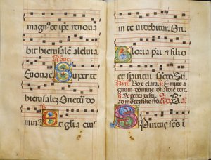 Antiphonaire bénédictin, vers 1467-70