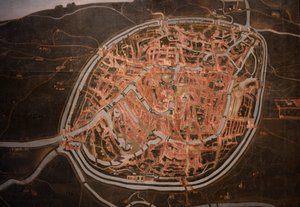 Carte de Bruges. anonyme. 1546-1600. (détail)