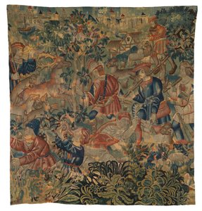 Tapisserie représentant des scènes de chasse, peut-être de Tournai, c.1500