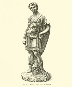 Statue en terre cuite de Daniel par Ghiberti