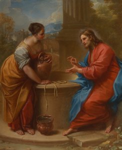 Le Christ et la femme de Samarie, 1715-20