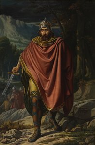 Witteric, roi wisigoth - Benito Soriano Murillo