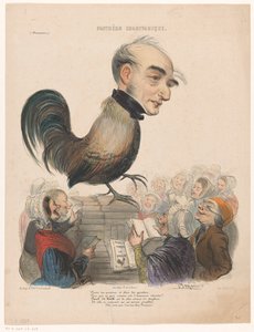Caricature de Paul de Kock