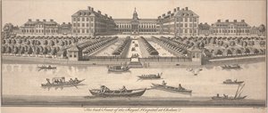 La façade arrière de l