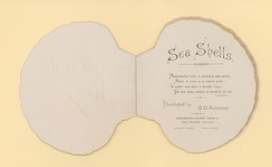 Illustration pour un livret intitulé Coquillages de mer