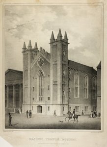 Temple Maçonnique, Boston