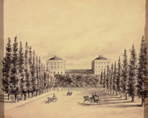 Capitole des États-Unis depuis Pennsylvania Avenue, c.1814