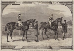 Les Vainqueurs du Derby et des Oaks, 1860 - Benjamin Herring