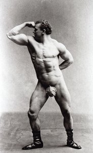 Le bodybuilder allemand Eugen Sandow