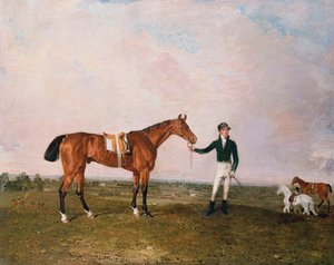 "Zinganee" tenu par Sam Chifney Jr. à Newmarket, 1829