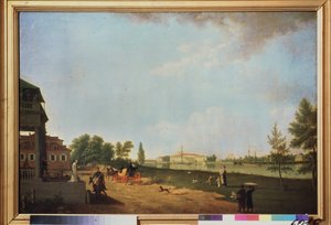 Vue du palais Kamenny à Saint-Pétersbourg - Benjamin Patersson