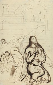 Étude pour, Agonie dans le Jardin - Benjamin Robert Haydon