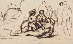 Étude de la Pietà - Benjamin Robert Haydon