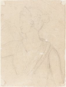 Étude de la statue de Diane au Vatican [verso]