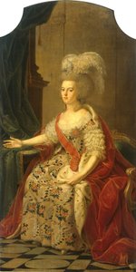 Portrait de Wilhelmine de Prusse, princesse d