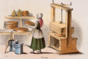 Fromage, vers 1845