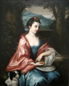 Ann Allen, Later Mme John Penn - Benjamin West