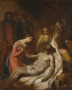 Étude de la lamentation sur le Christ mort